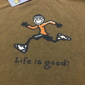 Men’s Life is Good L/S Tee